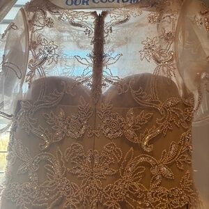 XScape Tulle and Lace Evening Dress NWT Size 8